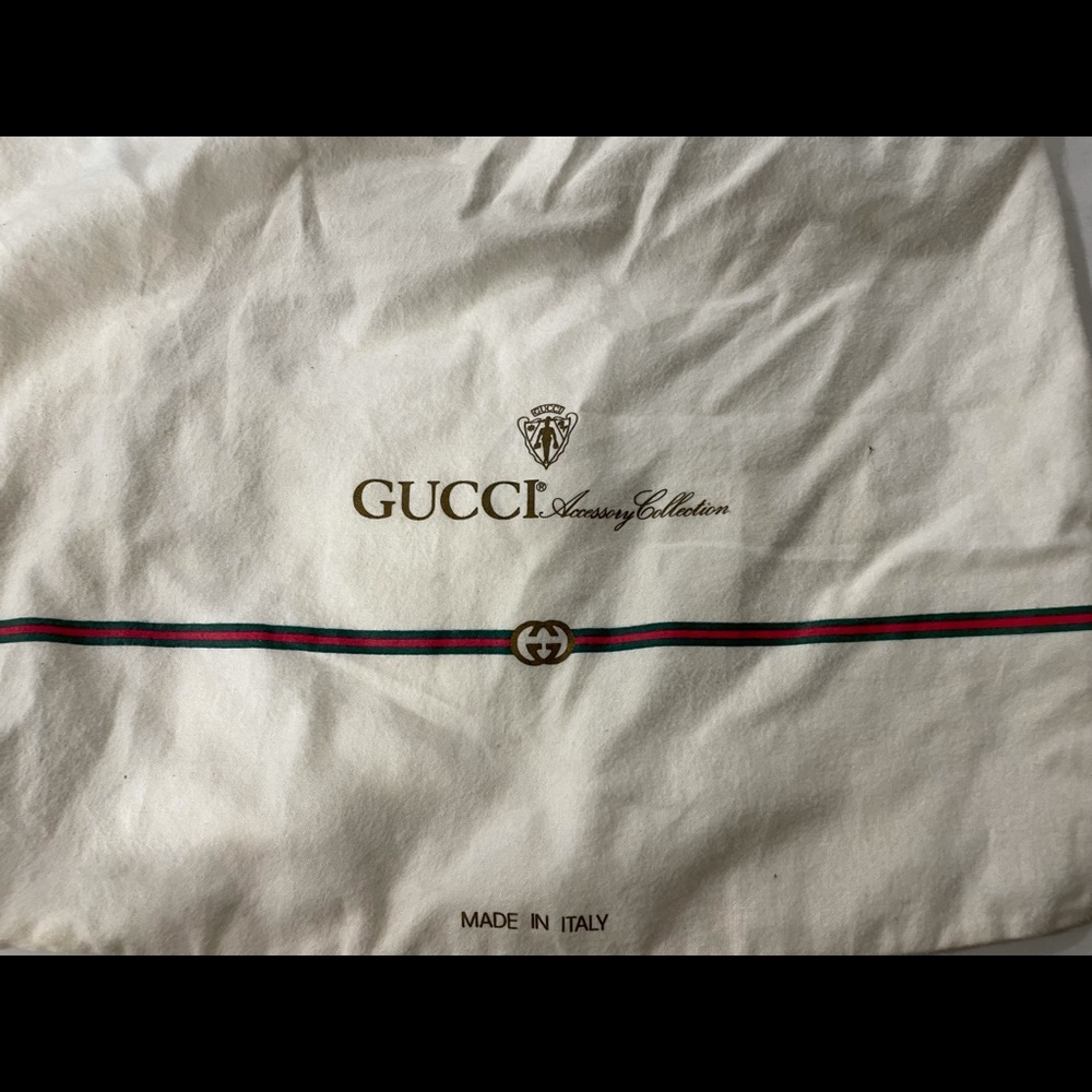 Gucci Vintage 80’s camel cross body handbag - Picture 6 of 8